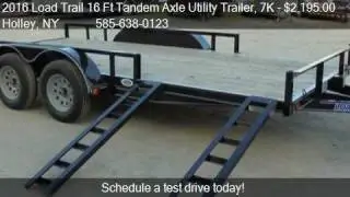 2016 Load Trail 16 Ft Tandem Axle Utility Trailer, 7K  for s