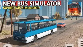 NEW GAME! 🚌Soviet Bus Simulator By MOAB | First Look Gameplay