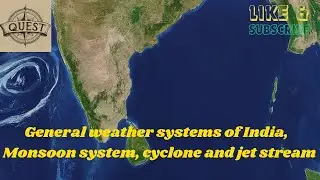 General weather systems of India. #trending #viral