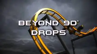 BATMAN&trade; The Ride at Six Flags Fiesta Texas - S&S 4D Free Spin Coaster - Reveal Animation