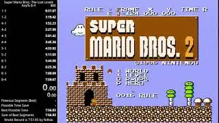 How to Play Super Mario Bros: The Lost Levels any% Speedrun with Safe Strategies (Tutorial)