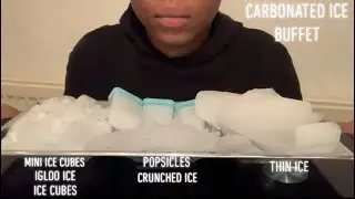 CARBONATED ICE BUFFET ||ASMR ICE EATING|| กินน้ำแข็ง|ăn đá| 얼음 먹기|buz yemek