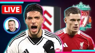 Fulham 2-2 Liverpool LIVE Watchalong | Premier League