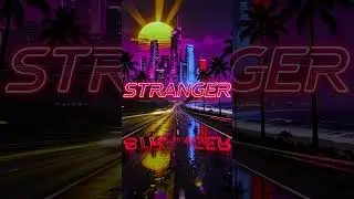 STRANGER &ndash; Darren Dusk | Synthwave Short #synthwave #retrowave #1980s  #nightdrive