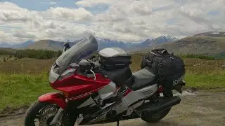 Scotland by Motorcycle on Honda CBR1000F.