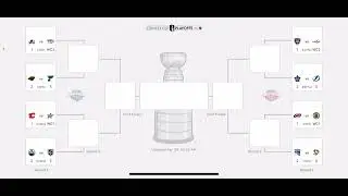 The NHL Stanley Cup Playoffs 2022 Bracket!
