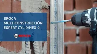 Broca BOSCH Multiconstrucci&oacute;n HEX-9 Multimaterial zanco Hexagonal