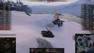 कंप्यूटर खेल टैंक की दुनिया  WOT Hard Match Tier 6 Part  2