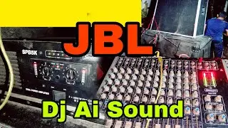 SPB5K Stnanger amplifier and Stnanger SM120 mixchar and #JBL DJ SETAP #djaisound
