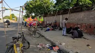 In orasul Jaipur din India milioane de oameni trăiesc pe străzi fara mancare in conditii extreme!
