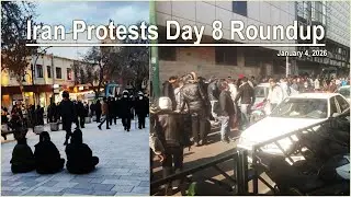Iran Uprising Day 8: Strikes Resume in Bazaar, Protests Continue in Multiple Cities