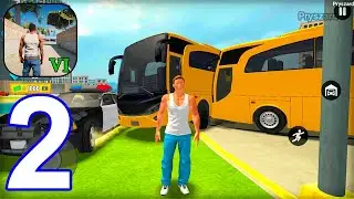 Go To Town 6 - Gameplay Walkthrough Part 2 Yellow Bus & Balloon Driving in Open World Game - Android