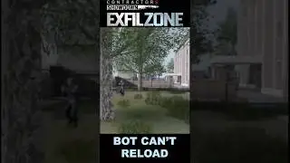 The Bot Coulnd't Reload | Contractors Showdown Exfil Zone #shorts #exfilzone