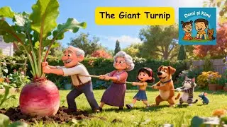 The Giant Turnip | Funny Kids Song | Dami & Kimi