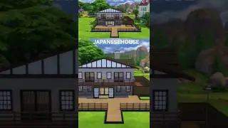 Japanese​House​🏯​✨​#thesims4​#sims4​#stopmotionbuild​#sims4build #สร้างบ้านthesims4 #gaming #ซิมส์​4