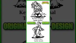 The Original Ninja Turtle Designs