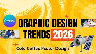Coffee Poster Design | Canva Cafe Poster Design Tutorial