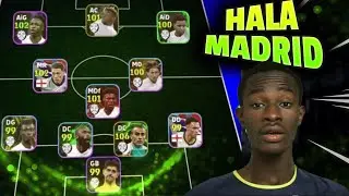 Alpha : J’ai DÉTRUIT mon adversaire avec cette équipe du  REAL MADRID sur eFootball