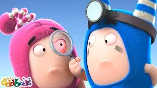 Newt's Pink Eye | Oddbods Full Episode | Funny Cartoons for Kids