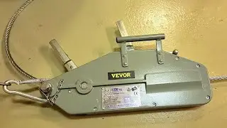 How to Load a Cable/Rope into the VEVOR Rope Puller