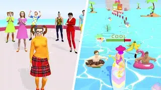 Popular vs Nerd All Levels Gameplay Mobile Game Walkthrough Trailer Android,ios