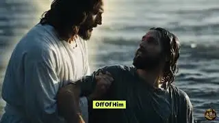 Peter sees Jesus and dares to believe - Walking on water. #WalkInFaith