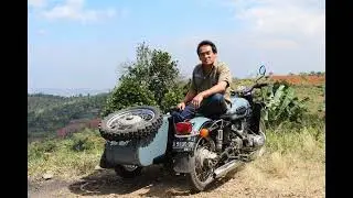 MOTORAN DARI KLASIK DAN ASYIK.#koleksimotor,#motortouring, #motortrail l