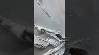 3D Texture Oil Painting Wave-Modern Abstract Wall Art