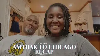 Amtrak to Chicago 2025 🚆 The Good, The Bad & The LOUD | Honest Amtrak Review + Chicago Travel Vlog