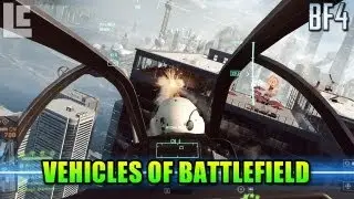 Vehicles Of Battlefield 4 Beta: Attack Helicopter, Attack Boats, Main Battle Tanks & More!