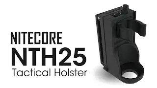 NITECORE NTH25 Tactical Holster with Adjustable Rotation & Belt Clip