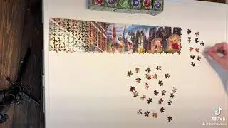 Christmas Advent Puzzle, Day 6, 1000 pieces 