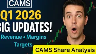 CAMS Q1 2026 Results 🔥 Big Updates in Revenue, Margins & Market Share | CAMS Share  Analysis