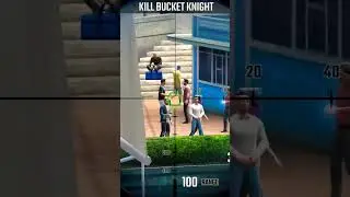 Kill Bucket Knight - Pure Sniper City Gun Shooting #shorts #shortsviral #shortvideos #viralvideos