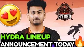 Dynamo Announcement  On Hydra Lineup Reveal Today🔥 #dynamogaming #hydralineup #bgmi