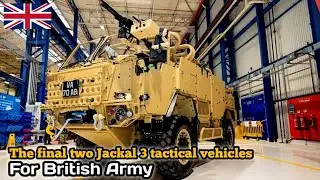 Babcock has completed the final two Jackal 3 tactical vehicles to deliver them British Army