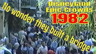 1982 Pirates of the Caribbean Epic Disneyland Crowds