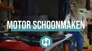 Hoe maak je je motor schoon?