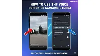 How to use the Floating shutter button on Samsung Camera