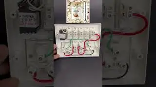 Complete Wiring Setup | 12 Modular + 6 Flat Switches #wiring #wiringaccessories #sockets #short