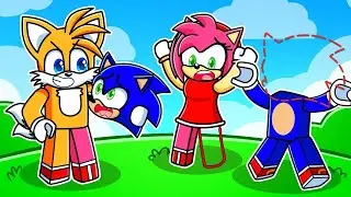 ROBLOX STEAL BODY PARTS with Sonic Friends!