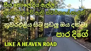 පූඬලු ඔය පාර 👉Like a Heaven Road.