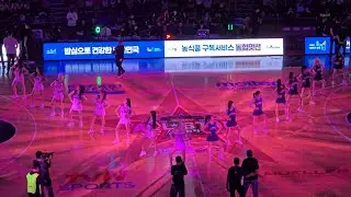 KBL 올스타 코니팀 브라운팀 합동 치어리더 공연 Final Countdown