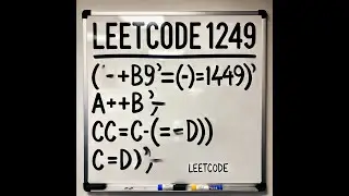 LEETCODE 1249:STACK PATTERN:efficiently Remove Invalid Parentheses to Make a String Valid
