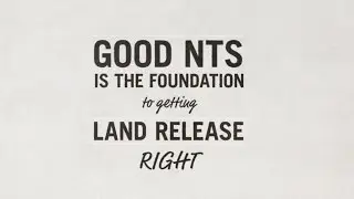 Non Technical Survey | The foundation to getting land release right