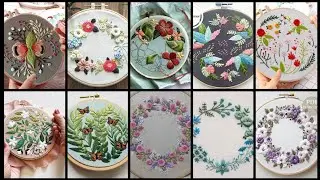 MASTERPIECEFLORAL THREADS COLLECTIONHANDCRAFTED FLOWER EMBROIDERY