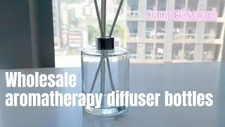Wholesale high quality transparent perfume bottles aromatherapy diffuser bottles#bottle