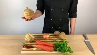 How to make delicious celery root soup