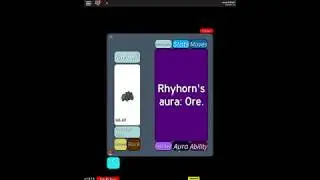 Mysterious Aura Rhyhorn! / Roblox Project Pokemon #18