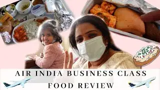 AIR INDIA  FOOD REVIEW||CHICAGO TO CHENNAI TRAVEL DURING COVID||